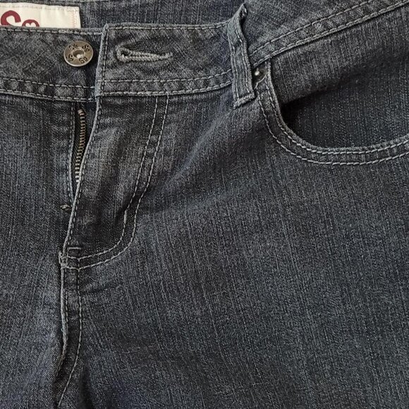 So Black Straight Leg Jeans | W36 L30 | Classic Wardrobe Staple - Picture 5 of 6